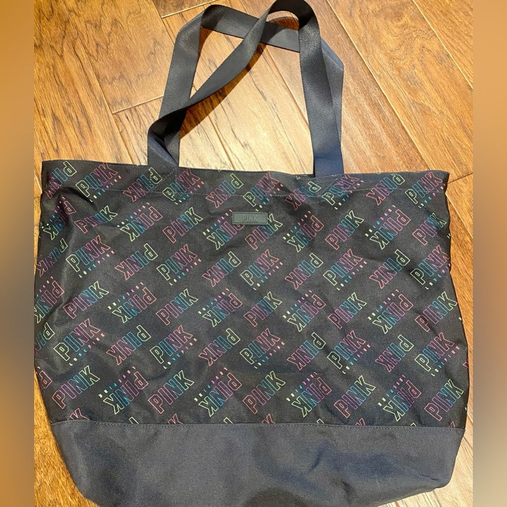 Victoria's Secret PINK Weekender Tote‎ Rainbow
